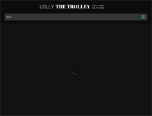 Tablet Screenshot of lollytrolley.com